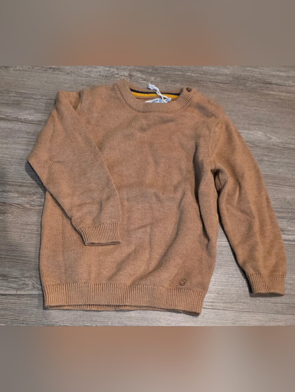 Mayoral Kids Brown Knit Sweater Size 2